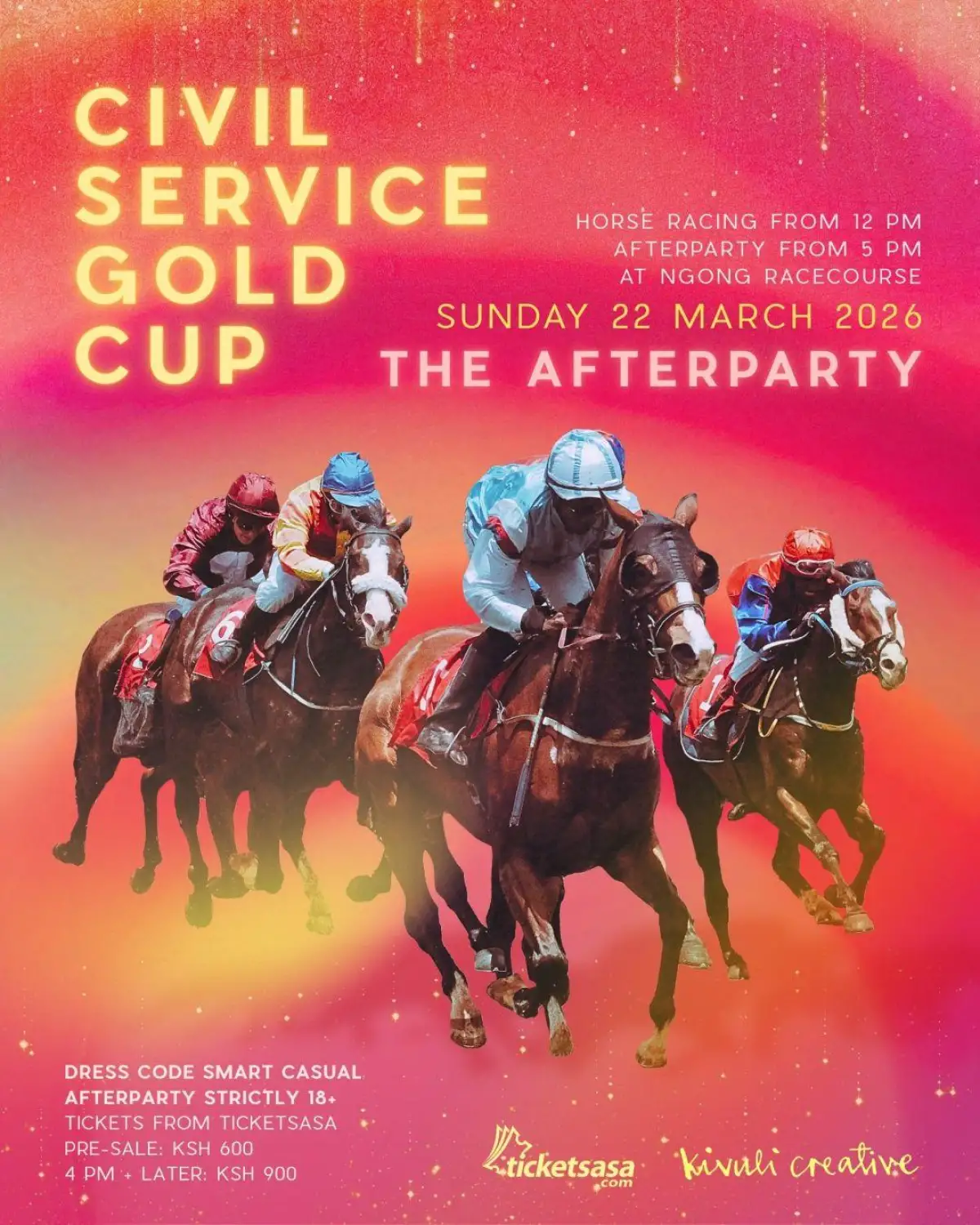 CIVIL SERVICE GOLD CUP- THE AFTERPARTY